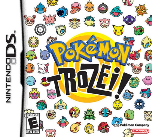 Pokemon Trozei box art for Nintendo DS
